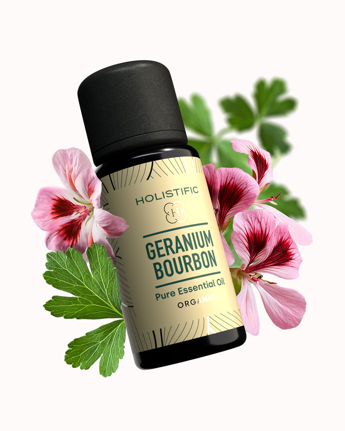 Geranium bourbon - esenciální olej - HOLISTIFIC