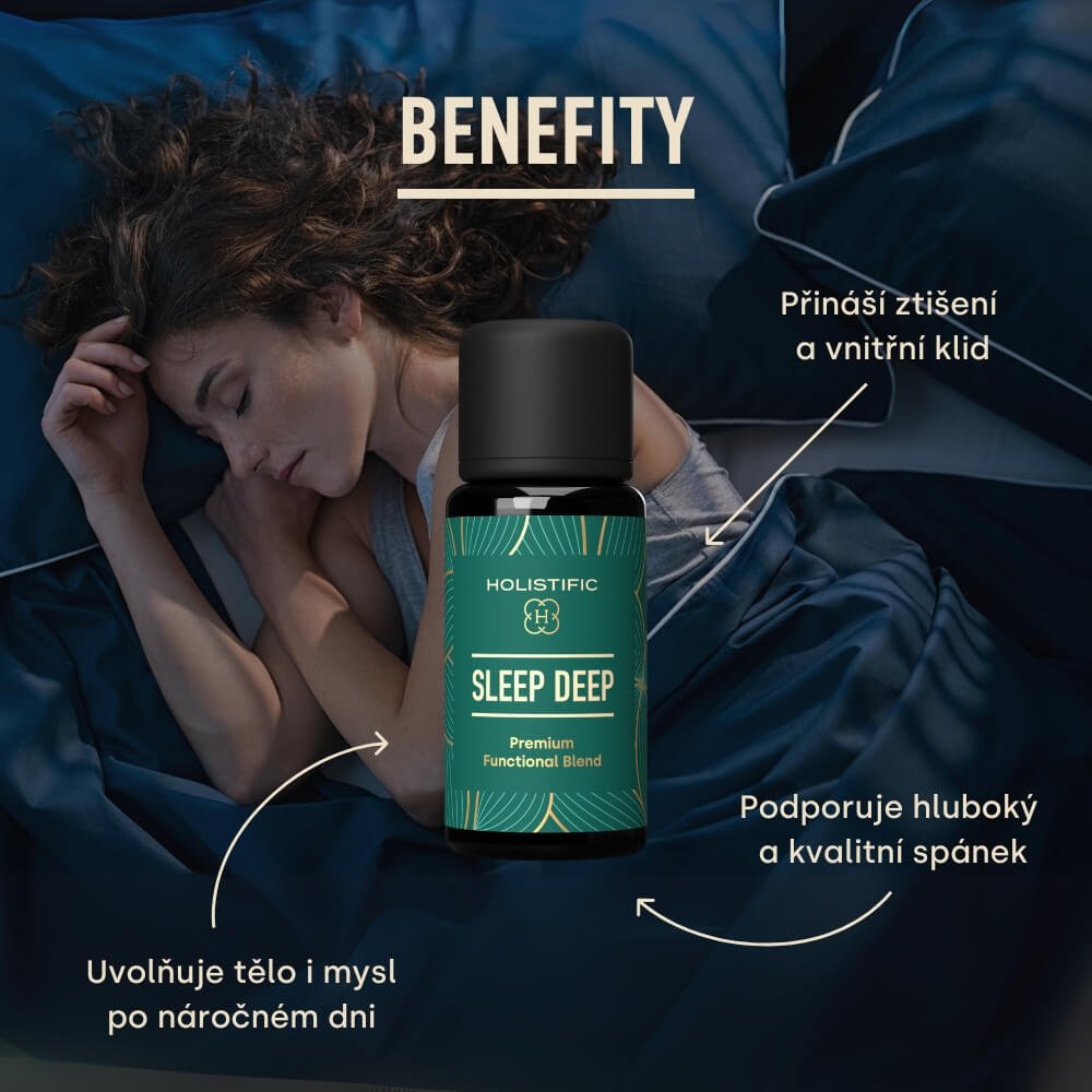 Sleep Deep - směs esenciálních olejů - HOLISTIFIC